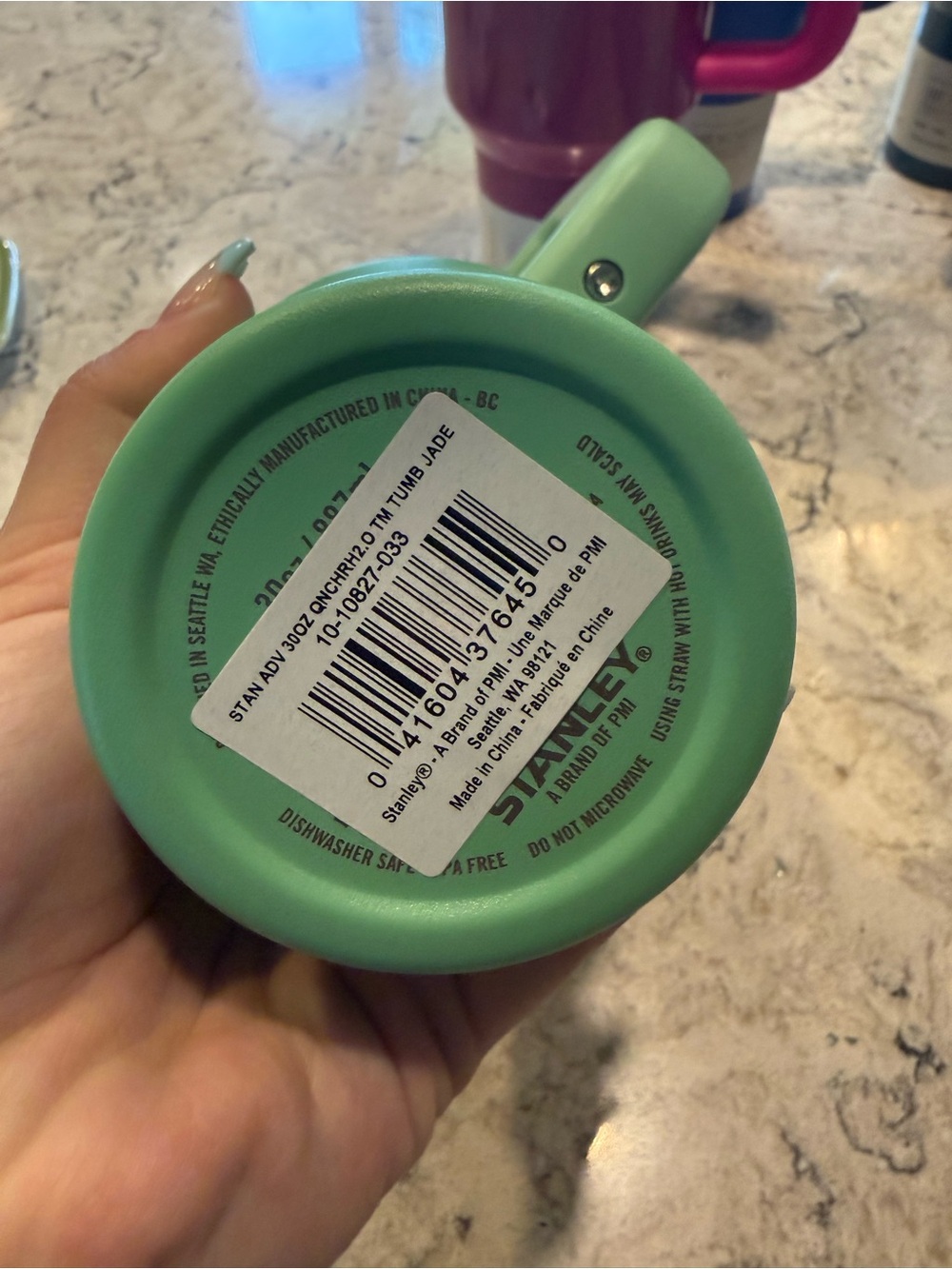 Stanley NWT RARE The Flowstate Quencher H2.0 30oz Tumbler Jade - Picture 5 of 5